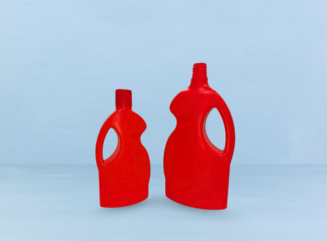 Stylish HDPE Liquid Detergent Bottle – Food Grade Packaging for Home Cleaners, Fabric Detergents, Toilet Cleaners & Car Wash - 500ml, 1L, Custom Sizes